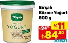 BİRŞAH SÜZME YOĞURT 900 G